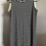 Athleta  Stripped Black White Sleeveless Top Photo 1