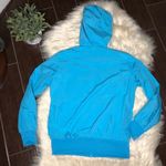 Nike The athletic depart. turquoise hooded windbreaker Photo 5