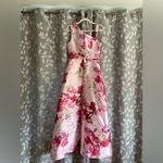 Kay Unger Fleur Walk Thru Jumpsuit Pink Size 8 Photo 7