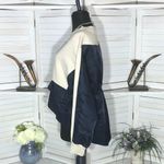 Korea Fashion Oversized Long Sleeve Top BTS Style Cream Blue S Photo 3