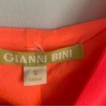 Gianni Bini NWT  Neon Peach Renee Dress Size Small Photo 3