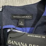 Banana Republic  Dark Gray & Navy Blue Sleeveless Blouse‎ Size 6 Photo 4