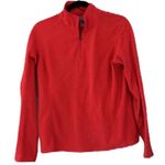 The North Face ‎ Neon Bright Pink Quarter Zip Pullover Polartec Fleece Jacket Coat Photo 0