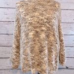 Ruby Rd . Eyelash Sweater w Mock Neck Neutral/White-Medium Photo 0