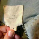 Women’s Thread & Supply Blue Grey Quarter Zip Fleece Sweatshirt Medium Photo 3