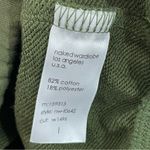 Naked Wardrobe NWOT Naked‎ Wardrobe Olive Green Cropped Hoodie Size LARGE Photo 8