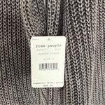 Free People Half Moon Bay Washed Grey Charcoal Oversized Pullover Sweater NWT S Photo 10