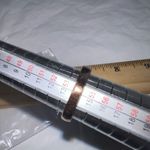 Rose Gold Tone Side Profile CZ Engagement/Cocktail Ring Pink Photo 5