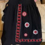 Divided  black embroidery shorts size 10 Photo 0