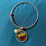 Disney ’s Star Wars Baby Yoda Silver Bracelet Photo 0