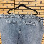 Terra & Sky Terra &‎ Sky Acid Wash High Rise Utility Wide Leg Jeans Size 22W Photo 5