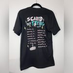 GAYLE Official Concert Tour Band Merch “Scared But Trying” Tee Women’s M NWOT Black Size M Photo 3