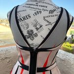 Herve Leger Cameron Engineered colorblock jacquard A-line dress size medium NWT Photo 7