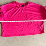 SheIn  Hot Pink Crop Top with Pocket Photo 4