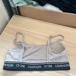 Calvin Klein  CK - One Light Gray Bralette Photo 3