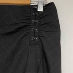 Classiques Entier  Grey Plaid Ruffled Pencil Skirt Academia 6 Preppy Whimsigoth Photo 1