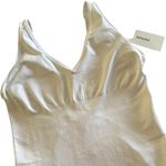 Spanx Seamless Power Everday Tank White Size M 4 Way Stretch Shaping Shapewear Photo 1