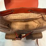 Guess  Brown Backpack with gold Details Photo 3
