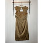 Donna Ricco NWT Women’s Dress Bodycon Midas Yellow Cocktail Wedding Size 10 Photo 1