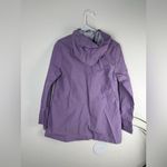 Boohoo NWT Hooded contrast Trim Mac Lilac windbreaker size 4 Photo 3