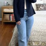 Lafayette 148 Navy Wool Blazer Photo 1