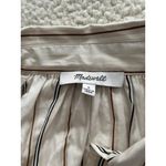 Madewell  Shirred Bubble-Sleeve Button-Up Shirt in Poplin Size Small Photo 6