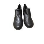 Clarks Women's Black Leather Channing Ann Comfort Slip-On Loafer Size 10 NEW Photo 7