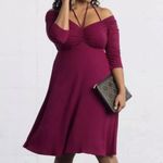 Kiyonna NWT Raspberry Wine Sz 1 1X Off Photo 1