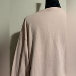 Wildfox EUC Pink But First, Cocktails Side Slit Sweater size medium Photo 5
