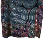 Janine Haly Vintage 1990 Multicolor Paillette Italian Fabric Jacket Skirt Suit Black Size undefined Photo 10