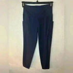 Baleaf  Flyleaf High Rise leggings w/ pockets Sz S NWT 23” navy Photo 1