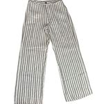 Faherty Women’s Sun Strider Linen Pant | Cocoa Grove Stripe | Medium Brown Photo 4