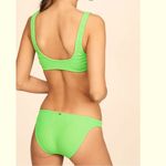 REEF PQ Swim Kiwi  Ring Side High Cut Bikini Neon Green Size Small NEW Photo 3