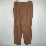Poetry  light pink 100% Linen High-waisted pants women's size 12 Photo 3