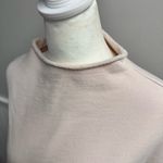 Frank & Eileen Effie Long Sleeve Funnel Neck Capelet Fleece Light Pink Medium Photo 4