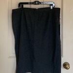 Simply Vera  ✨3 for $30✨ NWT Charcoal Gray Pencil Skirt Size XL Photo 0