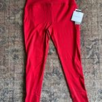 Beyond Yoga NWT  Powerbeyond High Waisted Midi Leggings in Retro Red Size L Photo 1