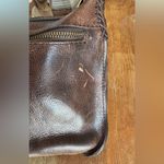 Patricia Nash Vintage Italian Leather Tooled Boho Fringe Crossbody Bag festival Photo 12