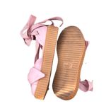 Fenty Puma X Rihanna Pink Bow Gladiator sneaker Sandals Women size 7.5 Photo 9