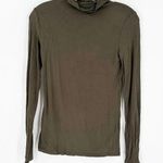 Babaton  Turtleneck Long Sleeve Knit Top Brown Photo 0