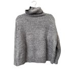 Show Me Your Mumu ‎ Fatima Turtleneck Oversized Sweater Gray Small Photo 3