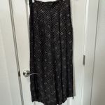 We Be Bop Top Wide Leg Pants Outfit 2 Pc Set Black Tan Beaded Artsy Native Small Photo 5