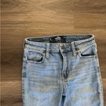 Hollister  Light Blue Flare Jeans with Ripped Knees Photo 2