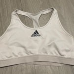 Adidas  White Sports Bra with Racerback Photo 0