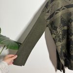 Ralph Lauren Polo Wool Cashmere Aztec Sweater Women Green Black L Tunic Western Photo 2