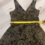 R&K originals Elegant‎ Black Paisley Dress Size 16 Photo 5