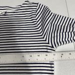Vineyard Vines  Top Women's M Boat Neck White Blue Striped Nautical Pullover Pima Photo 5