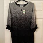 kim rogers Beautiful  Shirt size PL brand new with tags color silver and black Photo 0