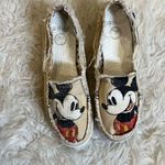 Crocs Mickey Mouse Disney Tan Canvas Slip On Loafer Flats Women’s 9 W Photo 11