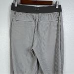 Athleta Brooklyn Textured Ankle Pant City Stripe Size 4 Tall Photo 6